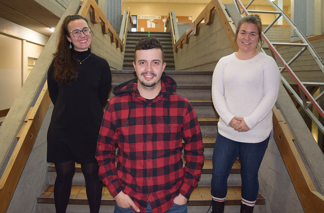 Équipe de la vie étudiante, ESRDL, École secondaire de Rivière-du-Loup 3 techniciens en loisirs, Équipe de la vie étudiante, ESRDL, École secondaire de Rivière-du-Loup